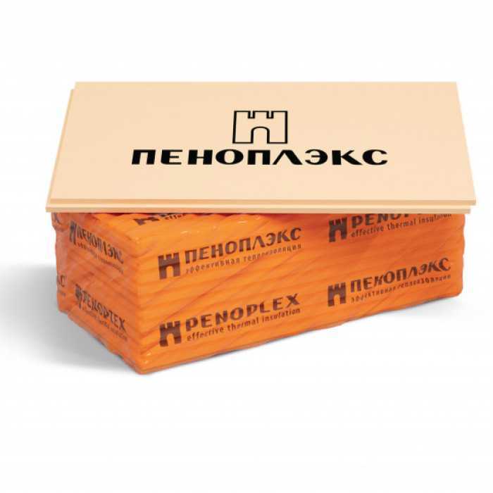 Экструдированный пенополистирол Пеноплэкс Основа 80х585х1185