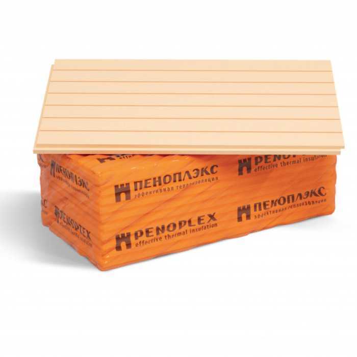 Экструдированный пенополистирол Пеноплэкс Фасад 80х585х1185